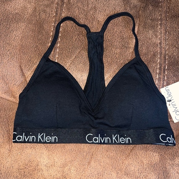 Calvin Klein Black Bralette Small - Picture 1 of 3